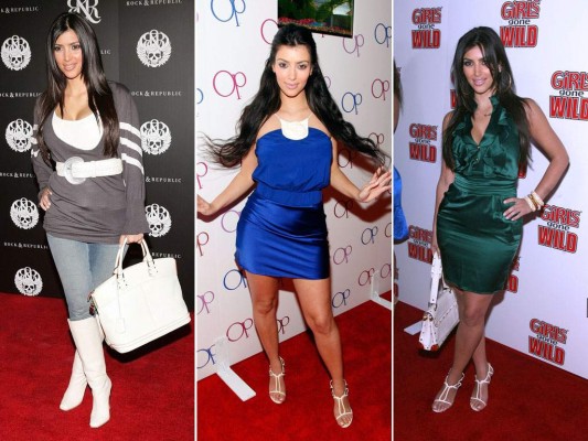 (#3) Así lucía Kim Kardashian hace 10 años