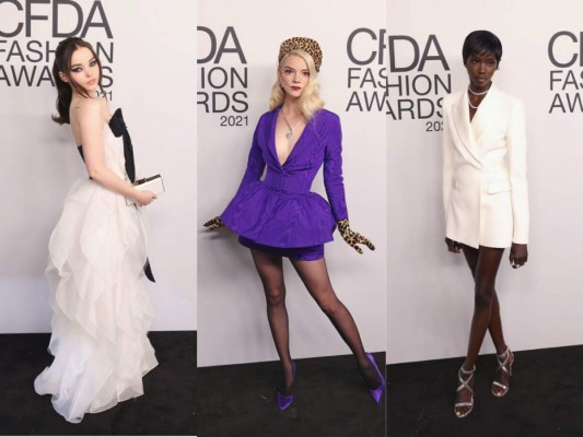 Fueron diversas las celebridades que se presentaron en la alfombra roja de los CFDA Fashion Awards 2021, pero hubo algunas que destacaron del mundo. Aquí te dejamos los mejores looks.