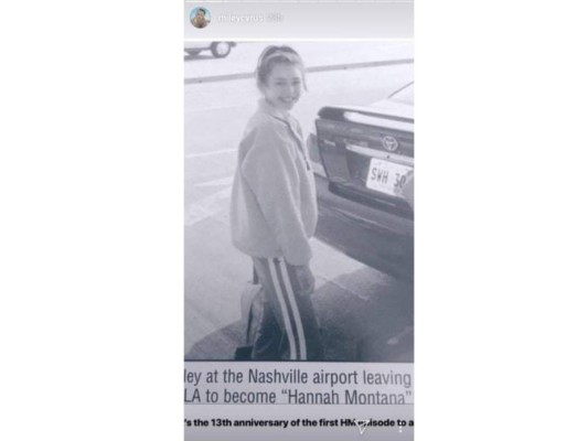 Miley Cyrus celebra el 13° aniversario de Hannah Montana con graciosas Instagram Stories