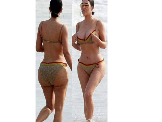 Kim Kardashian responde a críticas por su celulitis