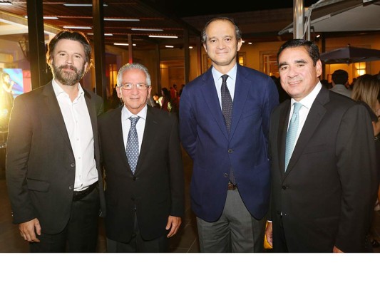 Fernando Poma, Ricardo Maduro, Miguel Albero Suárez (Fotos: Hector Hernández)
