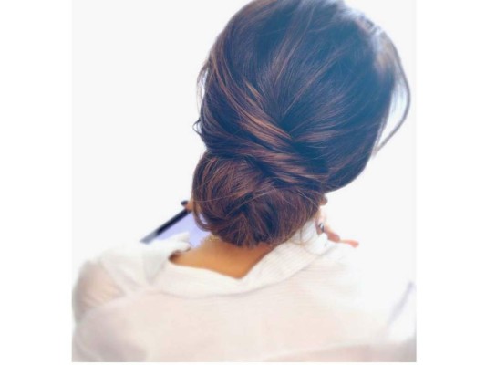 Chignon bajo