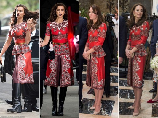 Kate Middleton o Irina Shayk ¿quién lo lleva mejor?