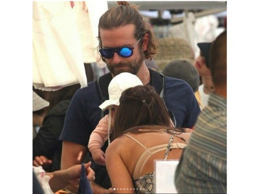 Bradley Cooper e Irina disfrutan unas vacaciones junto a su hija