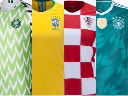 Las 10 mejores camisas de la FIFA World Cup 2018