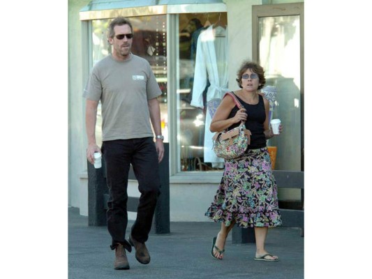 Hugh-Laurie y Jo Green