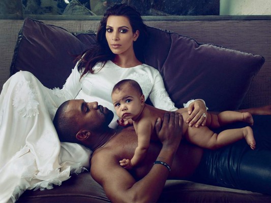 Kim Kardashian muestra las primeras fotos del Bautizo de North