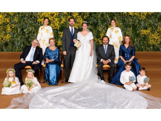 Así fue la boda del príncipe Philippos de Grecia y Nina Flohr