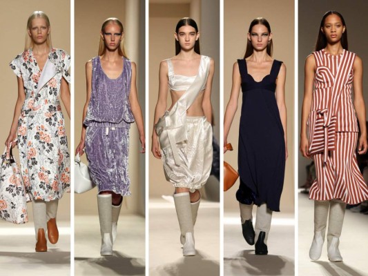 Victoria Beckham se atreve y experimenta en Semana de la Moda de NY