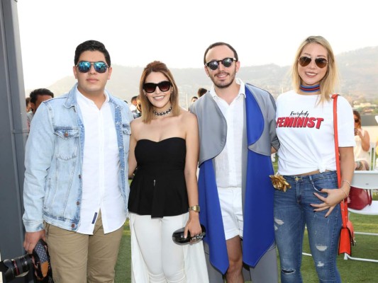Jayson Garcia, Mari Bardají, Javier Segovia y Loany Ham