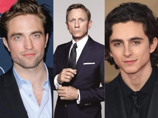 Timothée Chalamet y Robert Pattinson podrían ser el próximo James Bond