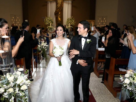 La boda eclesiástica de Ali Pasquier y Diego Barahona