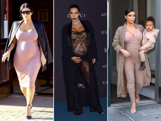 El 'cuestionable' estilo maternal de Kim Kardashian  