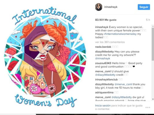 Famosas felicitan a mujeres del mundo en sus redes sociales