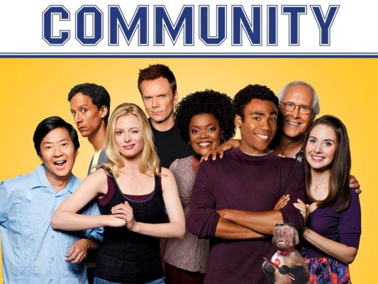 CommunityLas 6 temporadas de esta comedia sobre un grupo de inadaptados que asisten a la Universidad Comunitaria de Greendale, estarán disponibles a partir del 1 de abril. En el grupo destaca Jeff Winger, un abogado carismático y sin escrúpulos cuyo título universitario ha sido invalidado. CommunityLas 6 temporadas de esta comedia sobre un grupo de inadaptados que asisten a la Universidad Comunitaria de Greendale, estarán disponibles a partir del 1 de abril. En el grupo destaca Jeff Winger, un abogado carismático y sin escrúpulos cuyo título universitario ha sido invalidado.