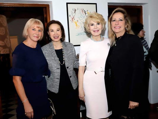 Marianne Cadario, Alice Goldstein, Lila Milla y Alessandra Foletti Marianne Cadario, Alice Goldstein, Lila Milla y Alessandra Foletti