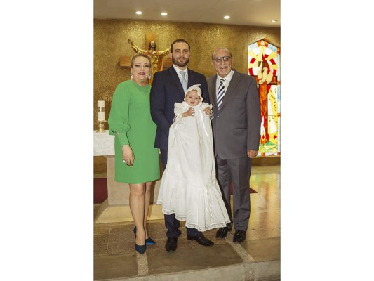 Elegante recepción por el bautizo de Lorenzo Kattán