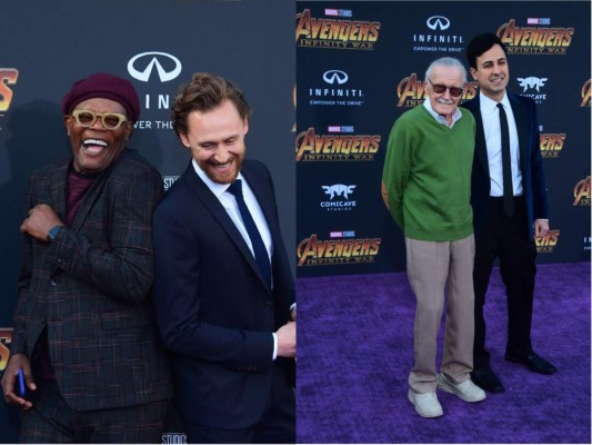 La premiere de Avengers: Infinity War en Los Ángeles