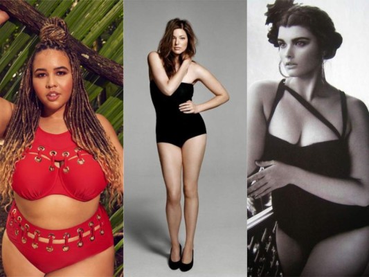 Famosas plus size que conquistan el mundo en bañador