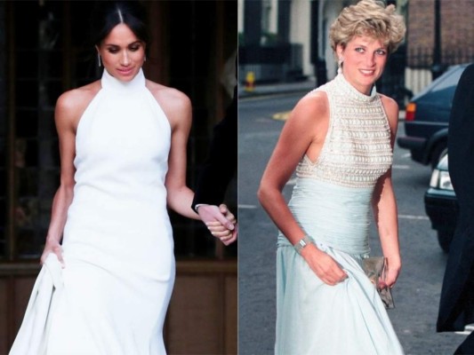 12 veces en las que Meghan Markle ha inspirado sus looks en la Princesa Diana
