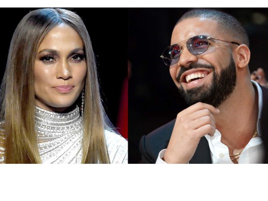 Jennifer López y Drake se besan