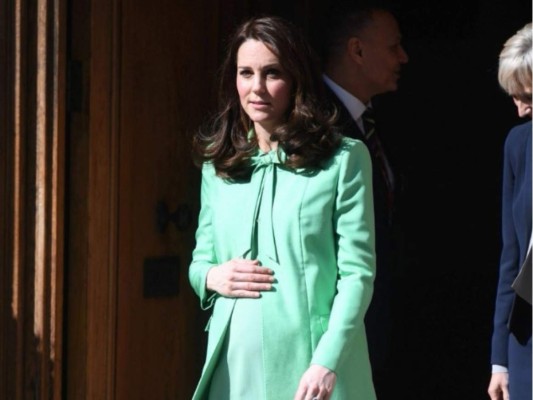 Kate Middleton lista para dar a luz su tercer hijo