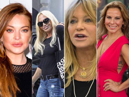 14 famosas que destruyeron sus rostros