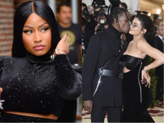 Nicki Minaj ataca a Kylie Jenner y Travis Scott