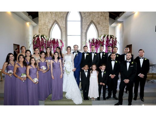 La boda religiosa de Daniela Misas y Oscar Kafati