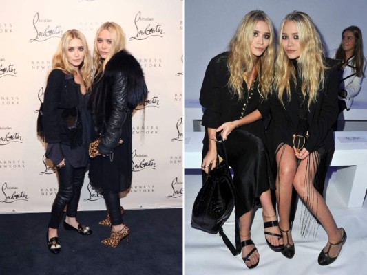 Evolución de estilo de las gemelas Olsen
