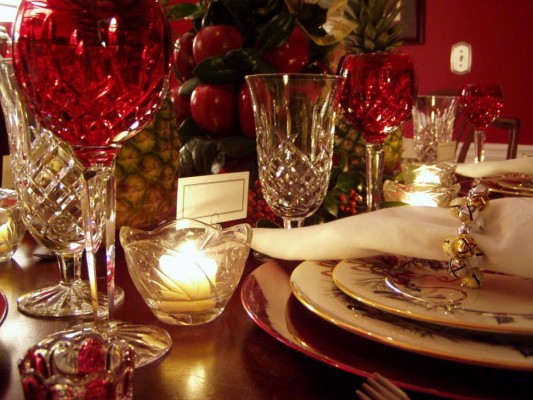 10 pasos para decorar la mesa de Navidad de tus sueños