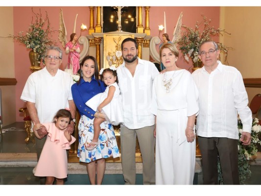 El bautizo de Vivianne Isabella Maldonado González