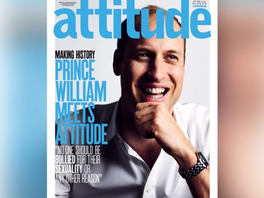 Principe William: 'Nadie debe recibir bullying por su sexualidad'