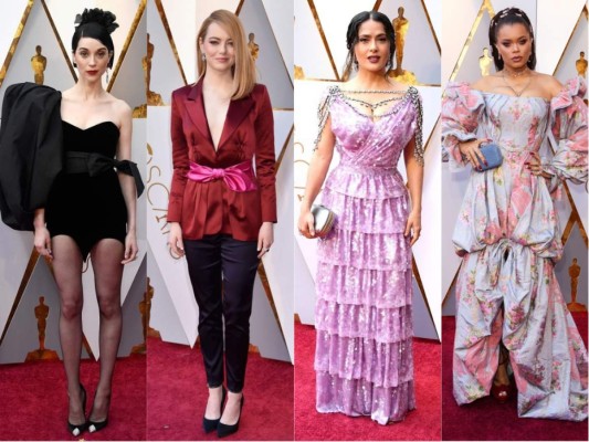Los peores vestidos de los Oscars 2018