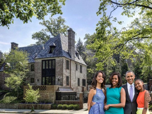 Los Obama compraron la casa que alquilaban en Washington D.C.