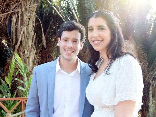La boda civil de Andrea Handal y Roberto Álvarez