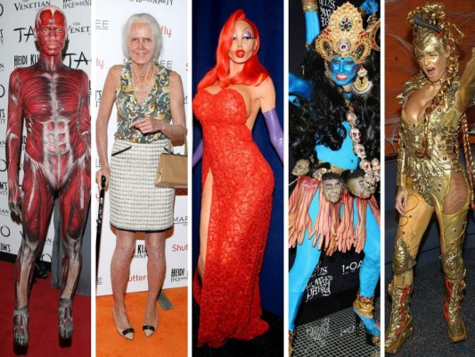Heidi Klum es conocida por sus extravagantes disfraces de Halloween, así que te invitamos a repasarlos