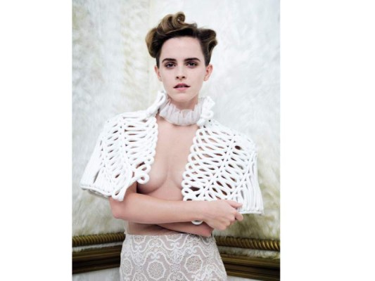 Emma Watson Vanity Fair NO ONLINE USE WITHOUT PRIOR PERMISSION NO CROPPING OR ALTERING OF EITHER IMAGE COVER MUST BE RUN WITH INSIDE IMAGE TIM WALKER MUST BE CREDITED FOR IMAGES MUST STATE THAT THE MARCH ISSUE OF VANITY FAIR IS ON SALE FRIDAY, MARCH 3