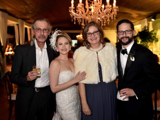 La recepción de la boda de Ana Lucía Mass y Alan García