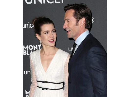 Carlota Casiraghi y Hugh Jackman