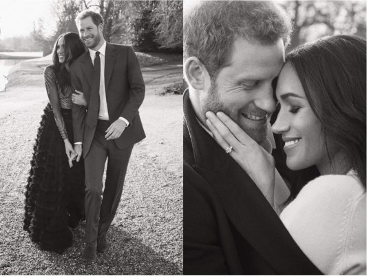 Fotos oficiales del compromiso del príncipe Harry y Meghan Markle