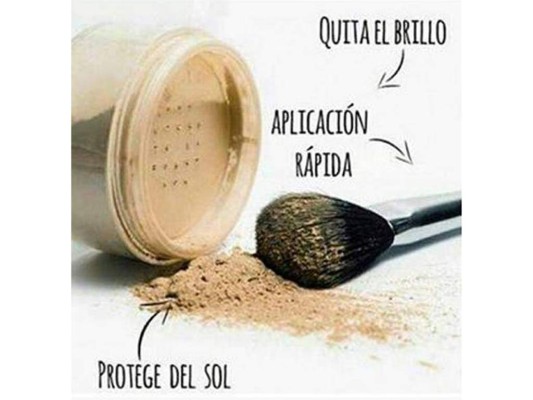 Ten cuidado con las bases en polvo compacto, éstas se concentran en las arrugas de la piel y a pesar de contener componentes hidratantes, no hidratan la piel ya que las partículas de polvo no llegan al interior del cutis.