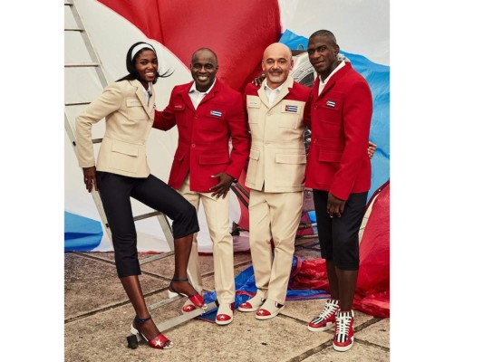 Christian Louboutin diseña uniformes olímpicos de atletas cubanos