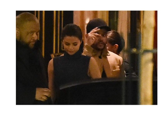 Selena y The Weeknd en París