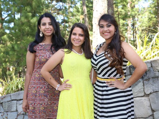 Ruth Montiel, Marilyn Castro y Sofía Alvarado