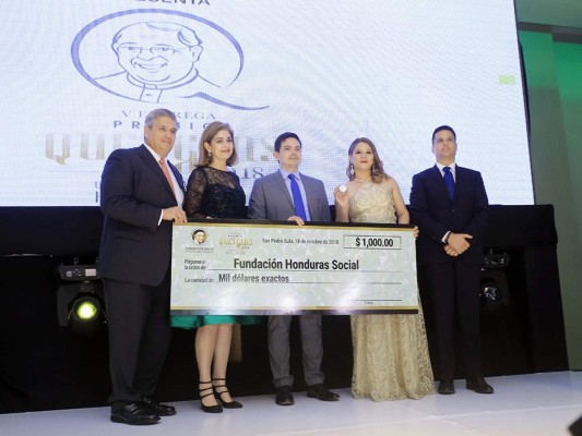 Premio Quetglas un reconocimiento a hondureños altruistas  