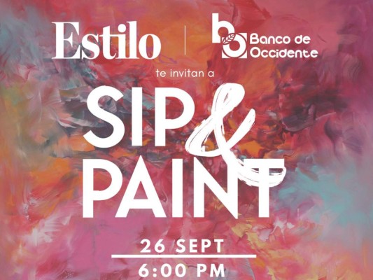 Revista Estilo y Banco de Occidente te invitan al webinar Sip y Paint