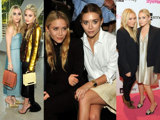 Evolución de estilo de las gemelas Olsen