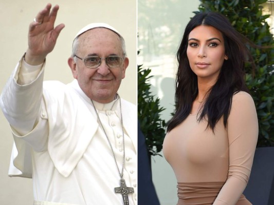 Polémico tuit de Kim Kardashian sobre el papa Francisco