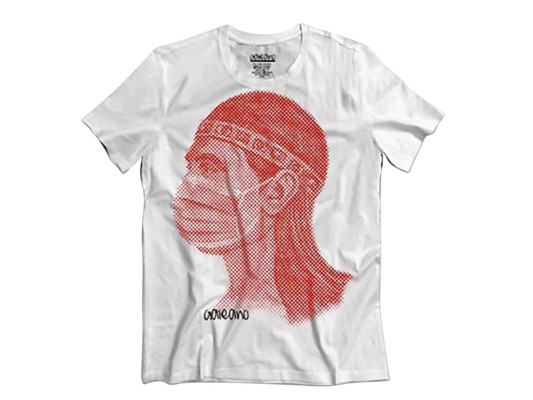 T-shirt de la campaña #HondurasTeQuiero, cuyas ventas son destinadas al 100 % a obras solidarias en la pandemia by @galeanohn
